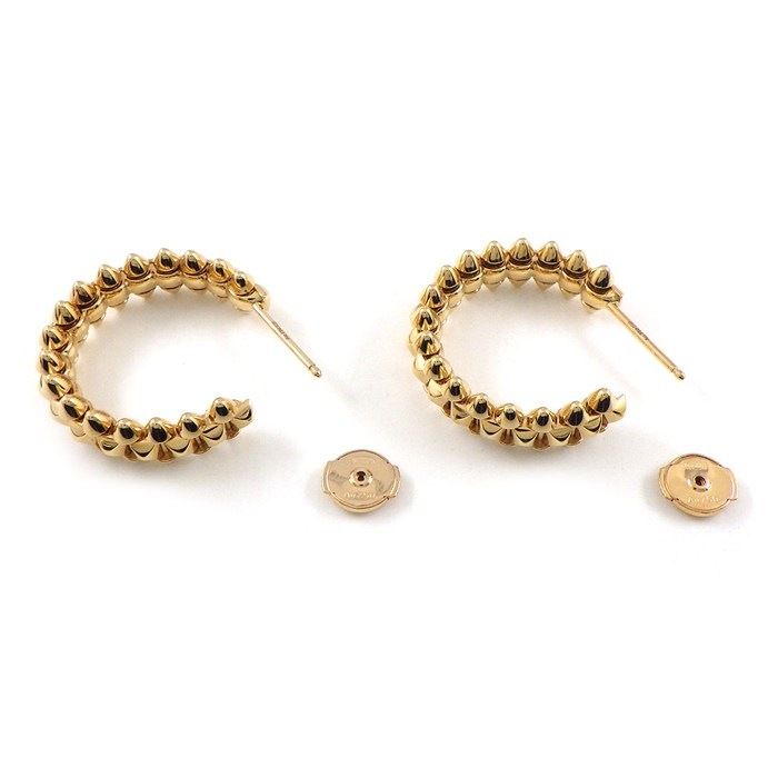 Cartier Earrings Crush SM Hoop Studs 18k Pink Gold — view 2