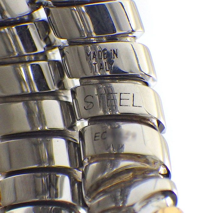 Bvlgari Ring Tubogas Serpenti Spiral Snake Diamond 18k Pink Gold SS — view 5
