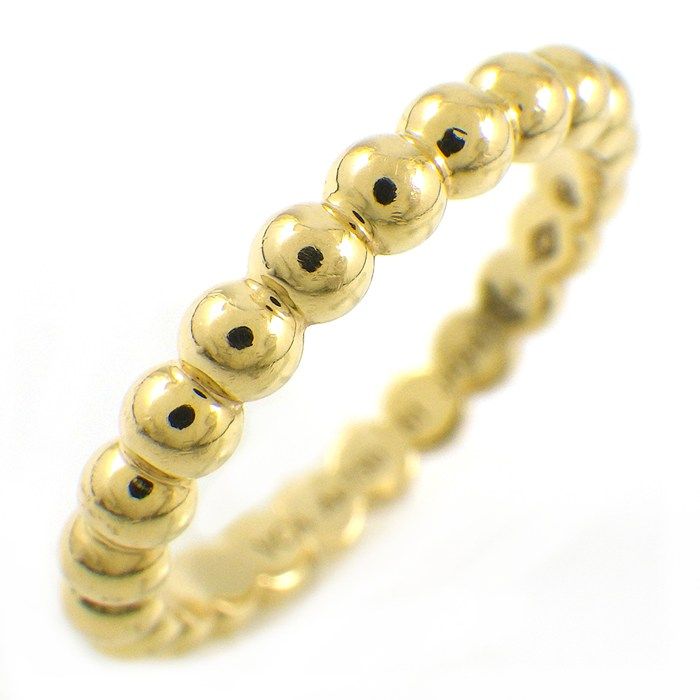 Van Cleef & Arpels Ring Perlee Gold Pearl 18k Yellow