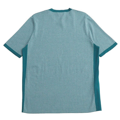 Hermes Short Sleeve Shirt XL Pattern Cotton Knit Sweater — view 3