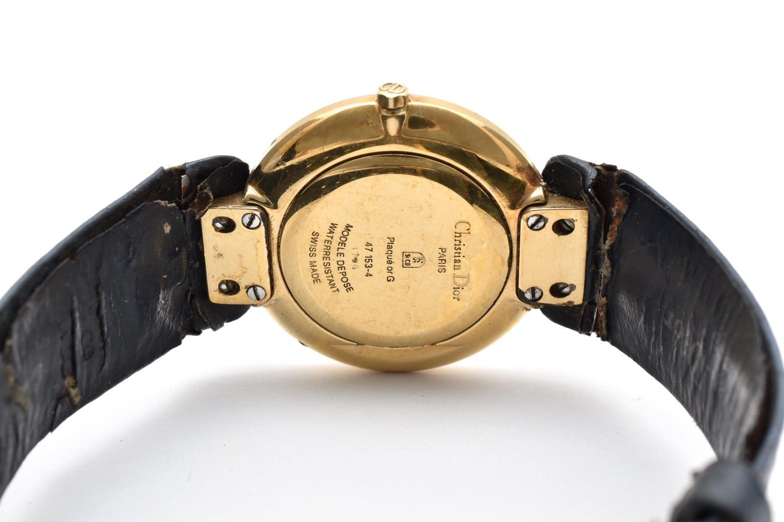 Dior Bagheera Watch Blue Dial Quartz Gold — view 9