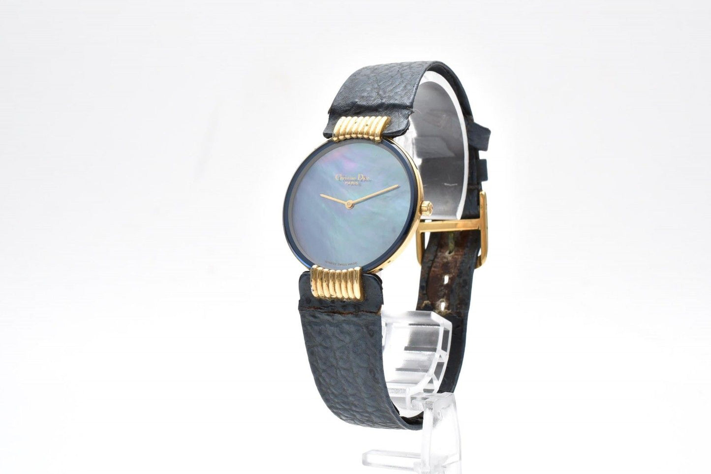 Dior Bagheera Watch Blue Dial Quartz Gold — view 3