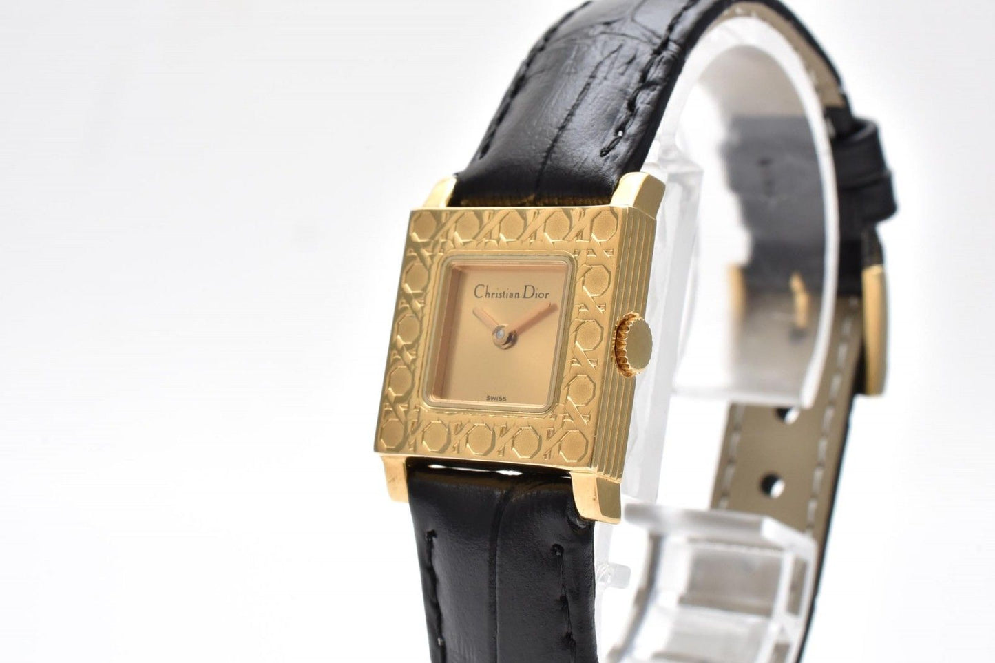 Dior la Parisienne Watch Gold Dial Quartz