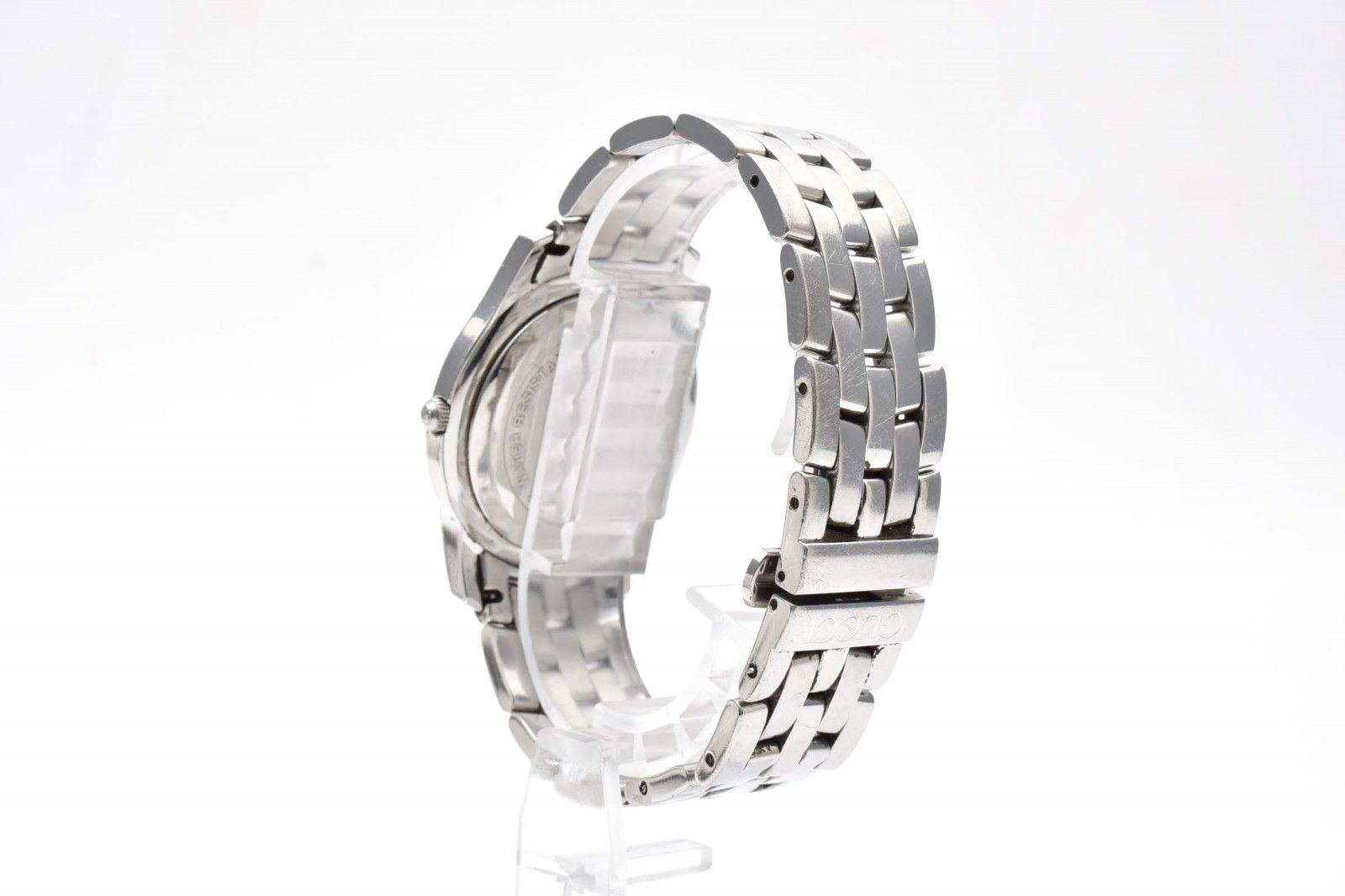 Gucci Watch Quartz Silver Dial Roman Index Date Stainless Steel — view 7