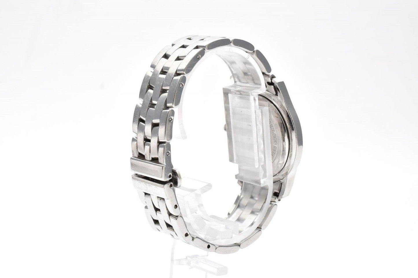 Gucci Watch Quartz Silver Dial Roman Index Date Stainless Steel — view 8