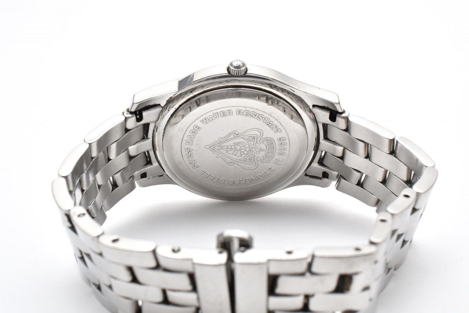 Gucci Watch Quartz Silver Dial Roman Index Date Stainless Steel — view 9