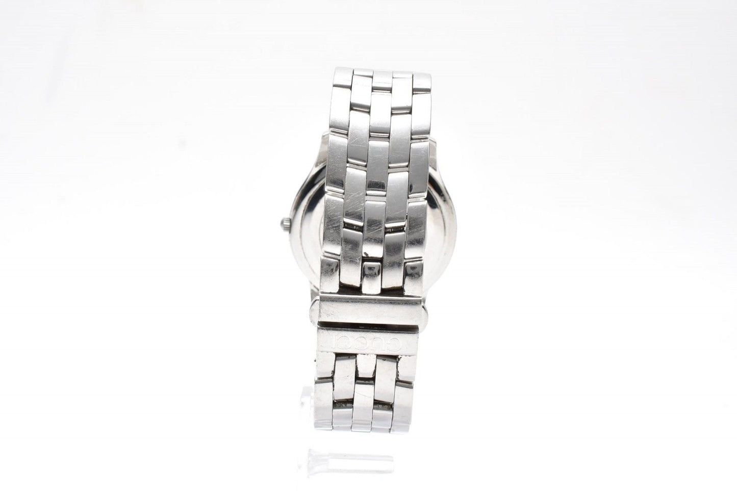 Gucci Watch Quartz Silver Dial Roman Index Date Stainless Steel — view 5