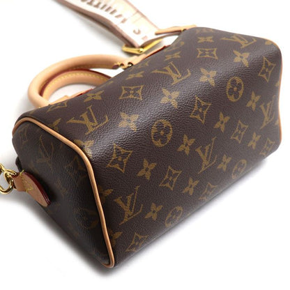 Louis Vuitton Speedy Bandouliere 20 Shoulder Bag Beige — view 3