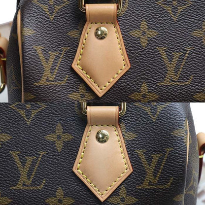 Louis Vuitton Speedy Bandouliere 20 Shoulder Bag Beige — view 8