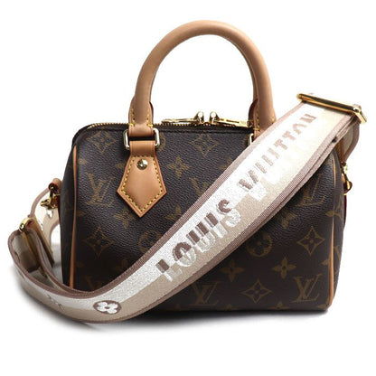 Louis Vuitton Speedy Bandouliere 20 Shoulder Bag Beige