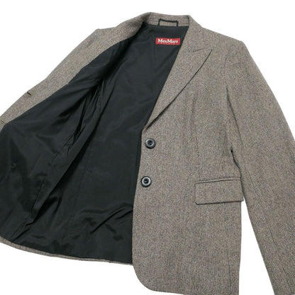 Max Mara Studio Tailored Jacket 42 Blazer Single — view 6