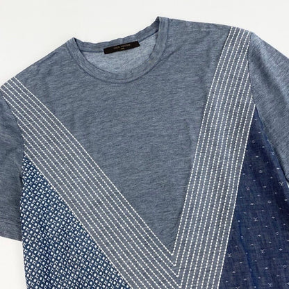 Louis Vuitton Patchwork Monogram Top Stitch Shirt — view 4