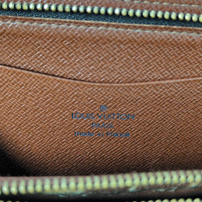 Louis Vuitton Monogram Porto Viemones Zip Around Wallet Brown — view 6