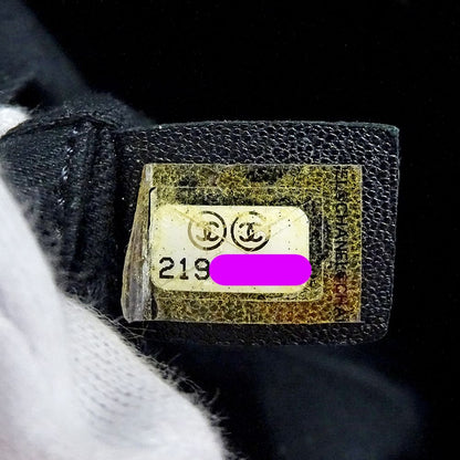 Chanel Deauville Tote PM Raffia Gray Silver Chain — view 7