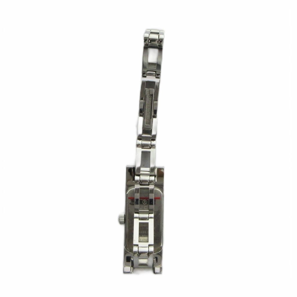 Gucci Watch Quartz Black Dial Square Silver — view 3