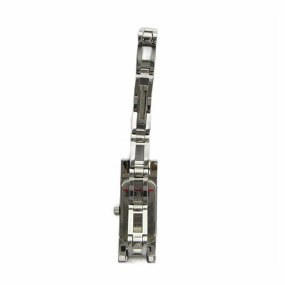 Gucci Watch Quartz Black Dial Square Silver — view 3