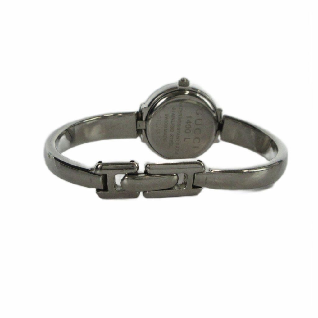 Gucci Watch Quartz Bangle Black Dial Silver — view 3