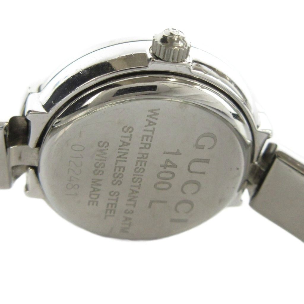 Gucci Watch Quartz Bangle Black Dial Silver — view 4