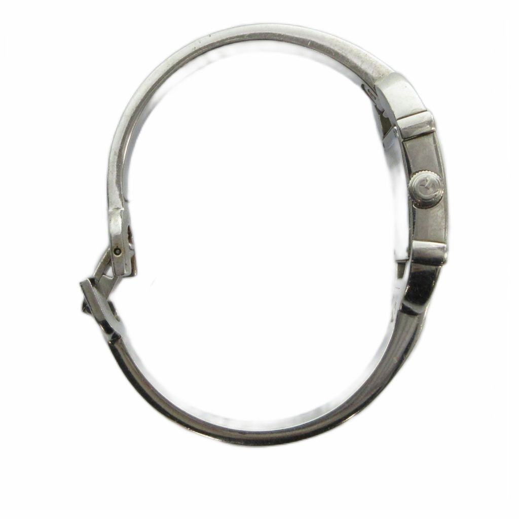 Gucci Watch Quartz Bangle Square Logo Silver — view 5
