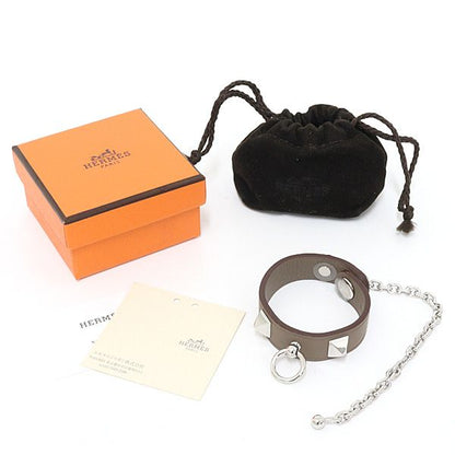Hermes Glove Holder Rival Etoupe Vo Swift Crew Medall Bag Charm — view 6