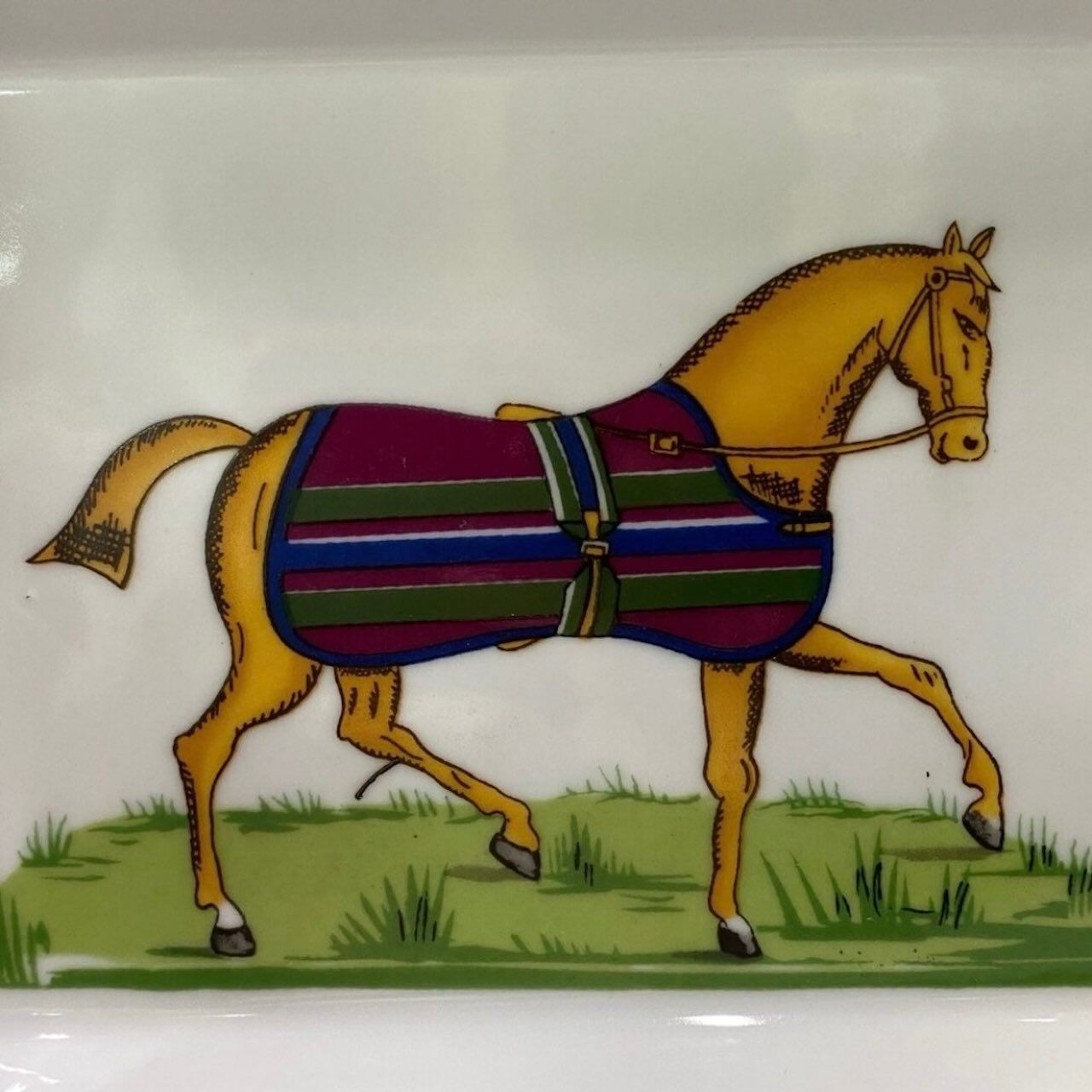Hermes Cigar Ashtray Horse Ceramic — view 7