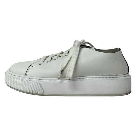 Prada Sneakers 35.5 White Platform Leather