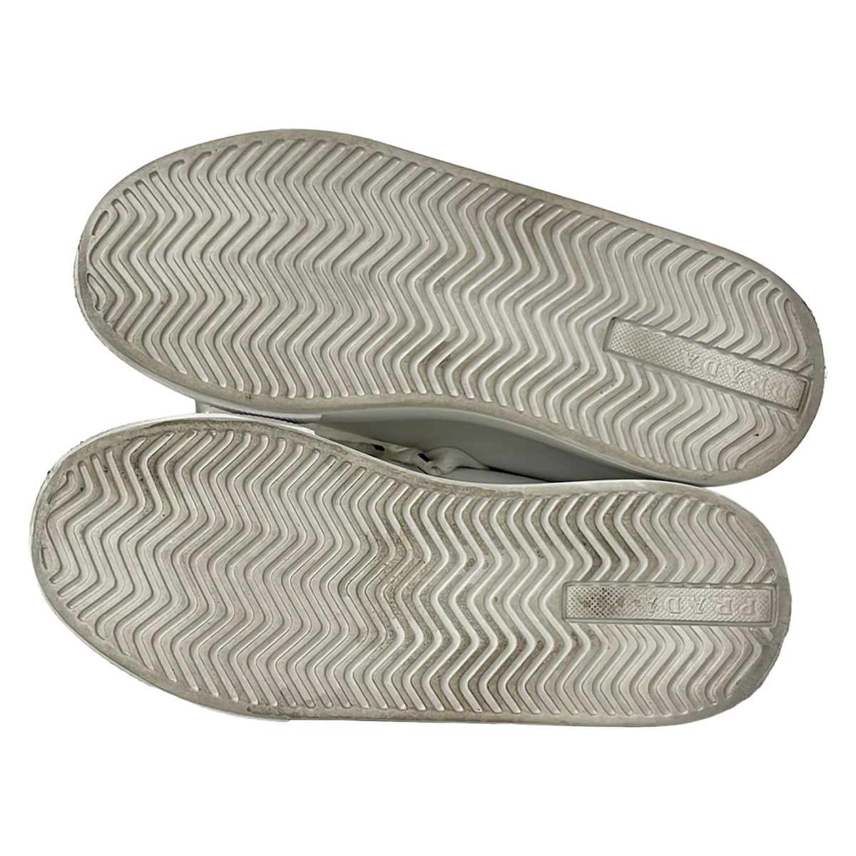 Prada Sneakers 35.5 White Platform Leather — view 4
