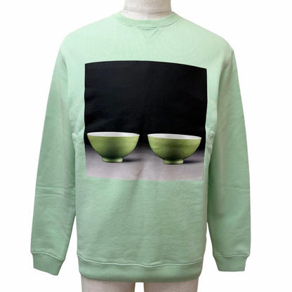 Loewe Cotton 100% Photo Print Sweatshirt Shirt Pastel Green XS