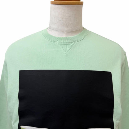Loewe Cotton 100% Photo Print Sweatshirt Shirt Pastel Green XS — view 2