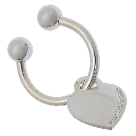 Tiffany & Co Return to Heart Tag Key Ring 925 Sterling Silver Key Holder
