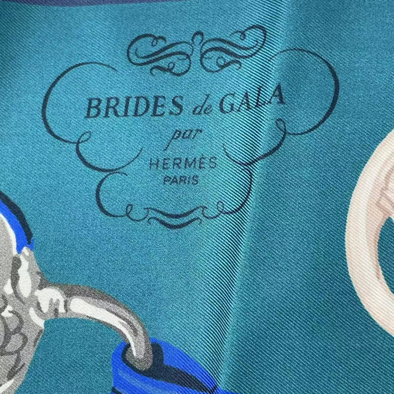 Hermes Scarf Twilly Silk Blue — view 3