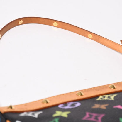 Louis Vuitton Pochette Accessoires Pouch Monogram Multicolor Black — view 8