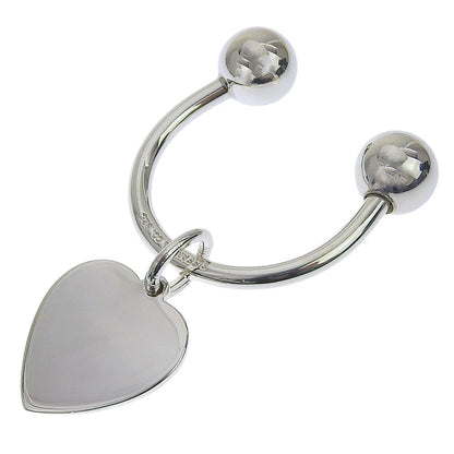 Tiffany & Co Key Ring Heart Tag 925 Sterling Silver Key Holder — view 2