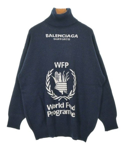 Balenciaga Knit Sweater Navy