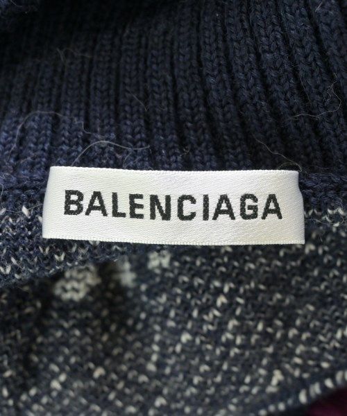 Balenciaga Knit Sweater Navy — view 3
