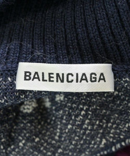 Balenciaga Knit Sweater Navy — view 3