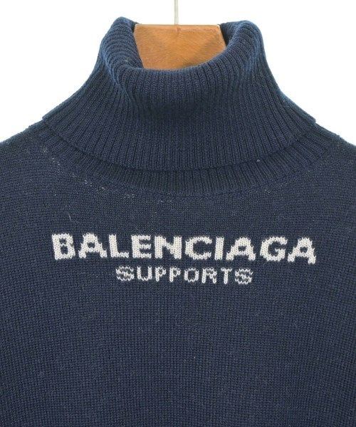 Balenciaga Knit Sweater Navy — view 4