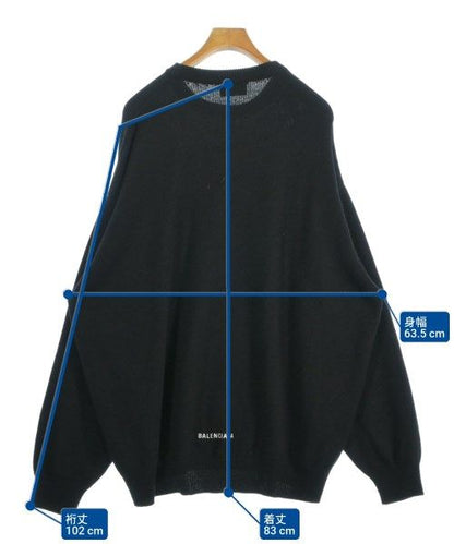Balenciaga Knit Sweater Black — view 6