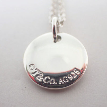 Tiffany & Co 925 Initial Round Braid Pendant — view 5