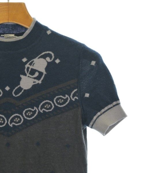 Hermes Knit Sweater Navy — view 4