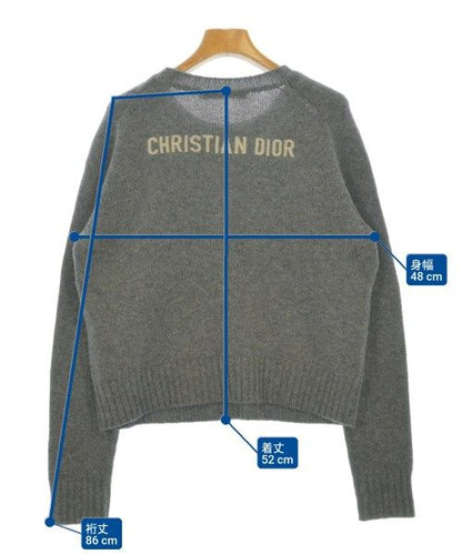Dior Knit Sweater Gray — view 7