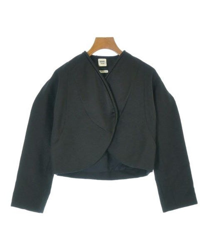 Hermes Collarless Jacket Black