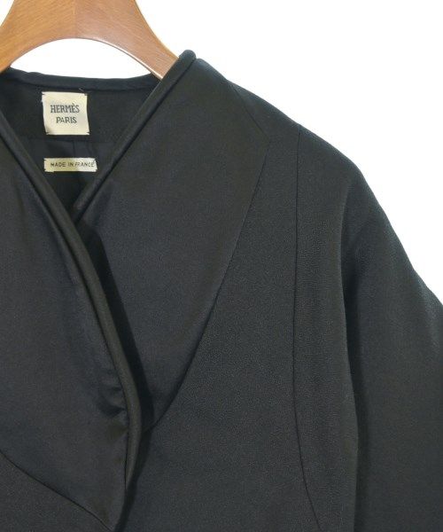 Hermes Collarless Jacket Black — view 4