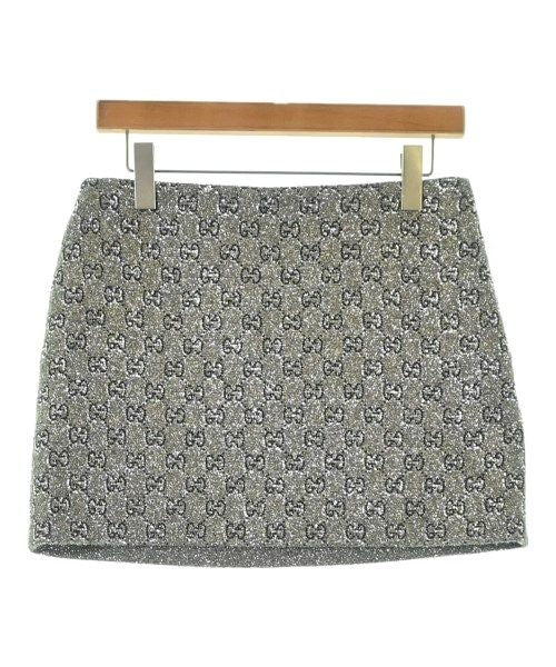 Gucci Mini Skirt Silver