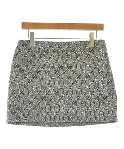 Gucci Mini Skirt Silver