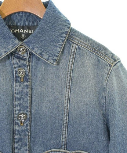 Chanel Denim Jacket Blue — view 4