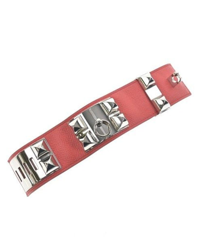Hermes Bracelet Bangle Pink — view 5