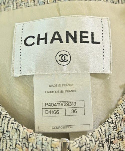 Chanel Collarless Jacket Ivory — view 3