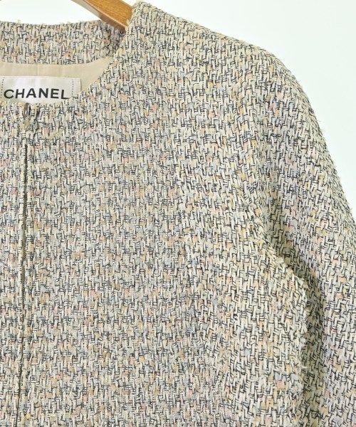 Chanel Collarless Jacket Ivory — view 4