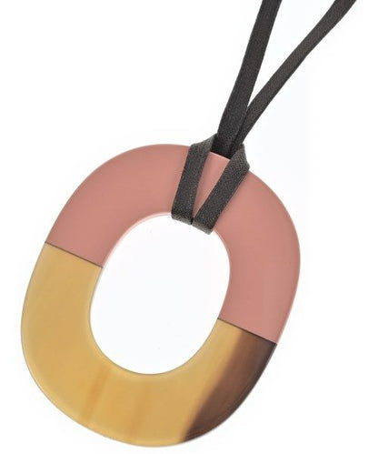 Hermes Necklace Pink